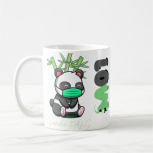 love cute panda coffee mug