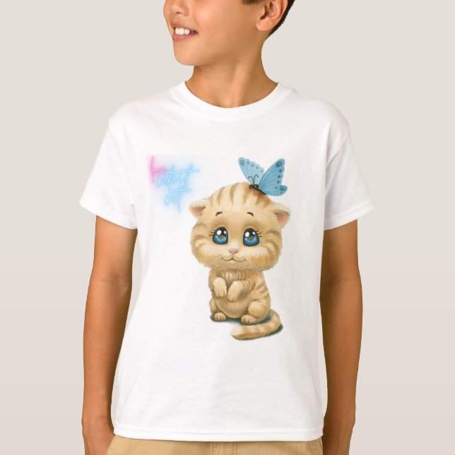 love cutest cat T-Shirt (Front)