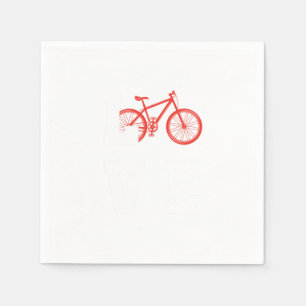Love Cycling Bicycle Bike Mountain Bike Tour Gift Napkin