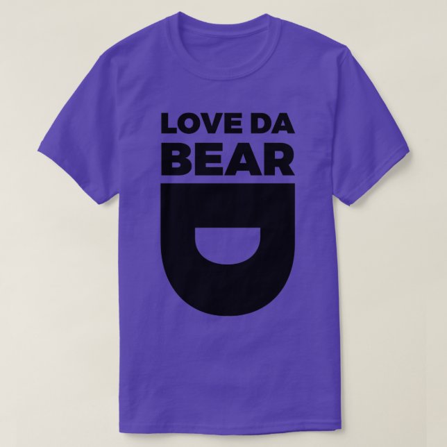 Love Da Beard Classic TShirt (Design Front)