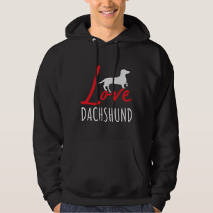 Love Dachshund Favourite Dogs Dachshund Lover Hoodie