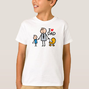Love Daddy print T-Shirt