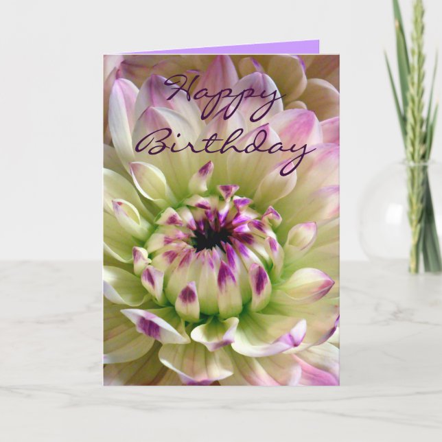 Love-Dahlias Flora_ Card (Front)
