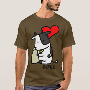 Love Dairy Cow Farming T-Shirt