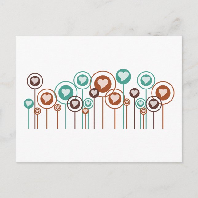 Love Daisies Postcard (Front)