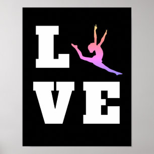 Love Dance   Colourful Dancer Poster