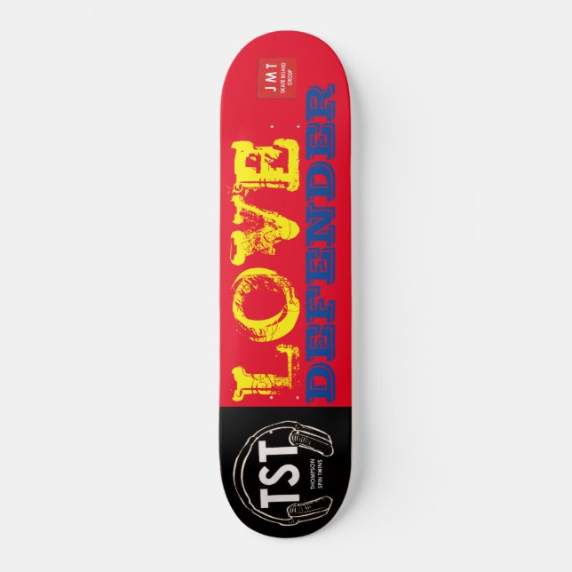 LOVE DEFENDER / JMT SKATEBOARDS (Front)