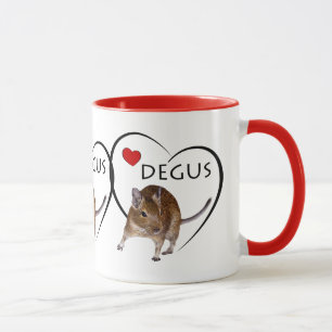 Love Degus Mug