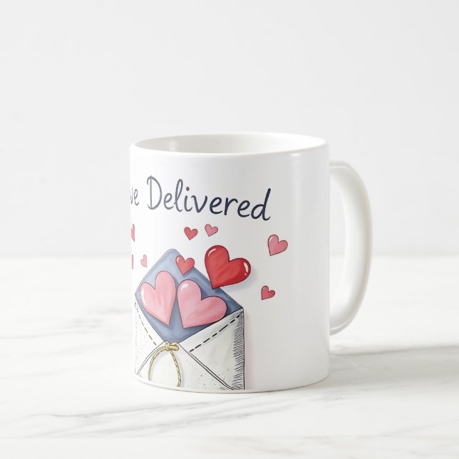 Love Delivered Mug (Front Right)