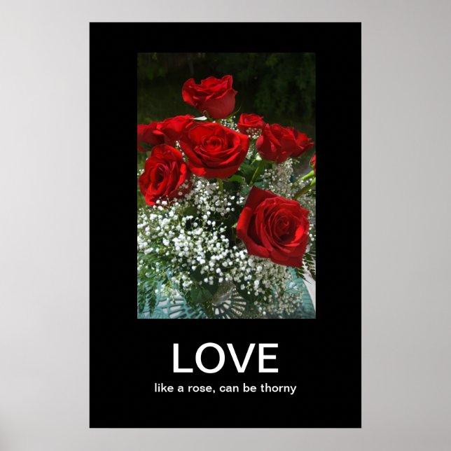 Love Demotivational Poster (Front)