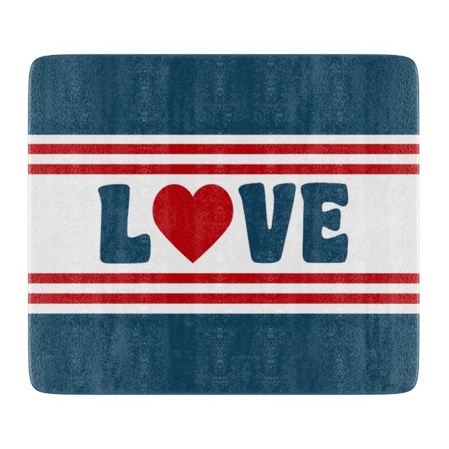 Love design cutting board (Front)