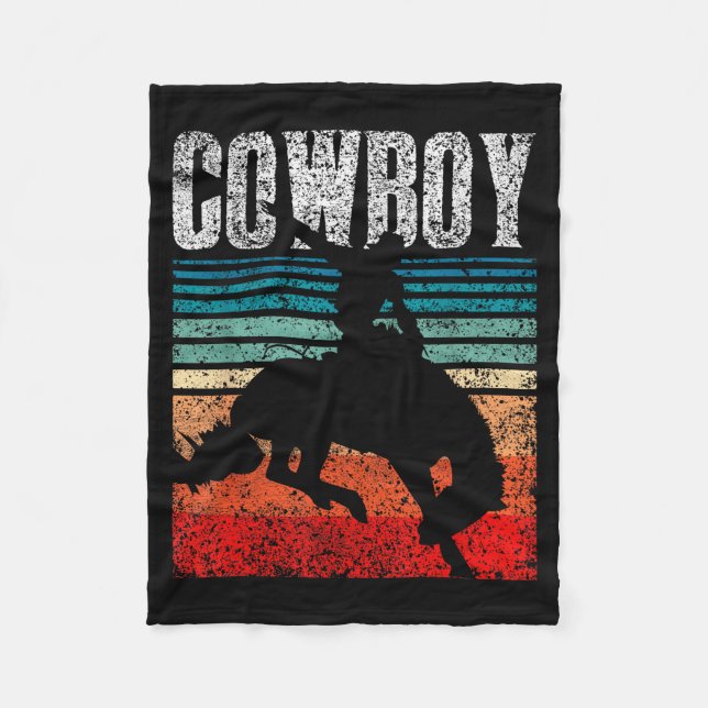 Love Design Lover Cowboy - Mens &amp; Womens Uni-y Fleece Blanket (Front)