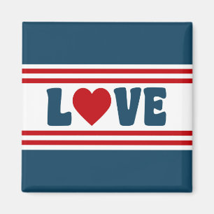 Love design magnet