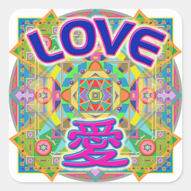 LOVE Design Stickers (Front)