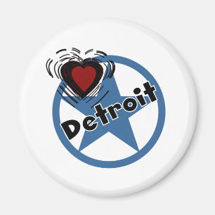 Love Detroit Magnet