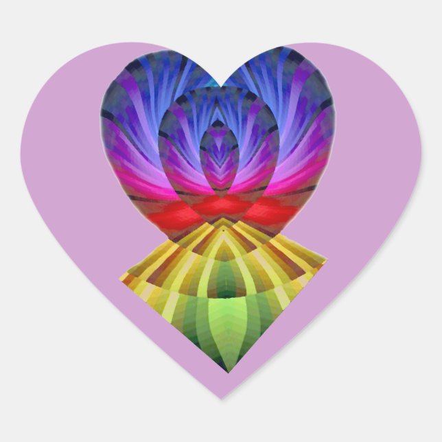 Love & Diamonds_ Heart Sticker (Front)