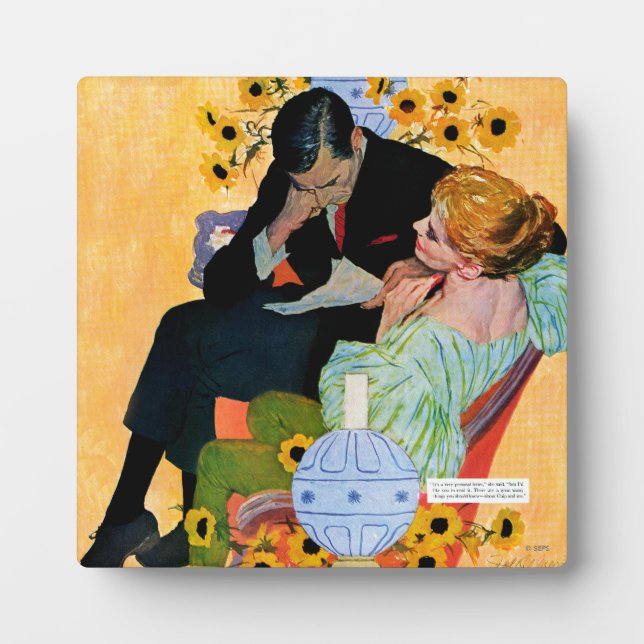 Love Dies Slowly Plaque (Front)