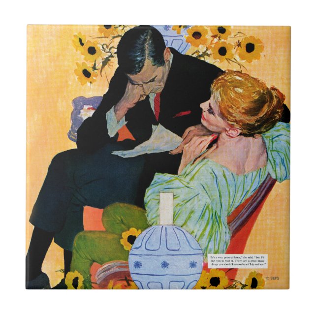 Love Dies Slowly Tile (Front)