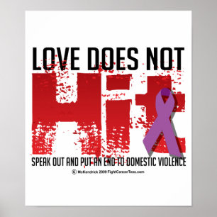 Love Doesn't Hit Poster