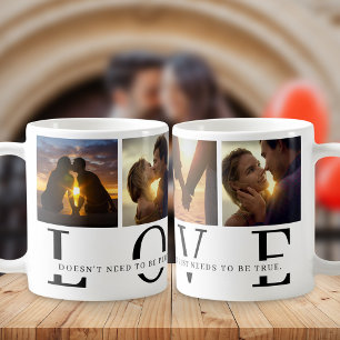Love Doesn't Need To Be Perfect Valentine's Day Coffee Mug