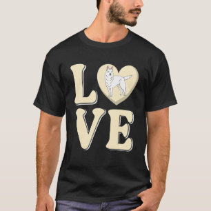 Love Dog Owner White German Shepherd T-Shirt