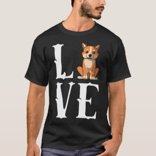 Love Dogs Cardigan Welsh Corgi Dog Mum Owner T-Shirt