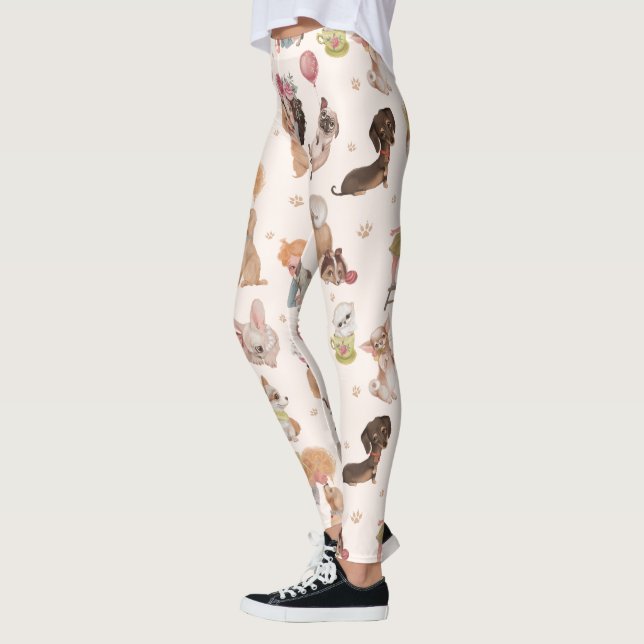 Love Dogs Leggings (Left)