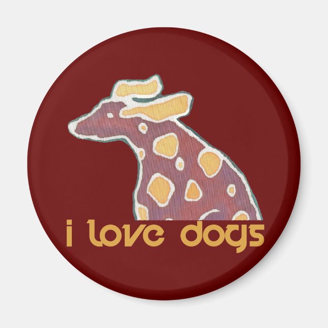 love dogs magnet (Front)
