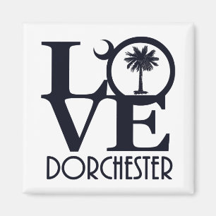 LOVE Dorchester,SC Magnet