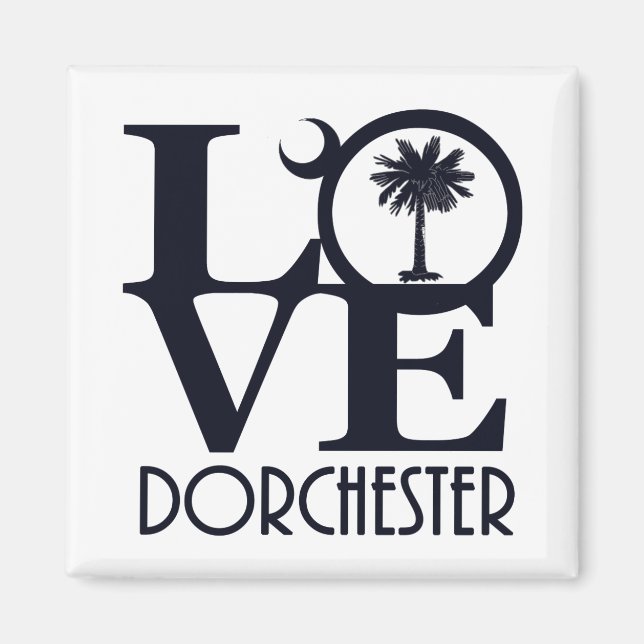 LOVE Dorchester,SC Magnet (Front)