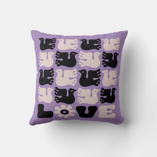 Love Dove Cushion (Back)