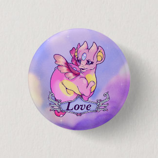 Love - Draginie. 3 Cm Round Badge