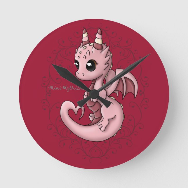 Love Dragon Clock (Front)