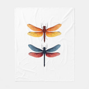 Love Dragonflies child small simple Minimalist Dra Fleece Blanket