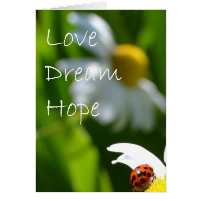 Love, Dream, Hope (Front)