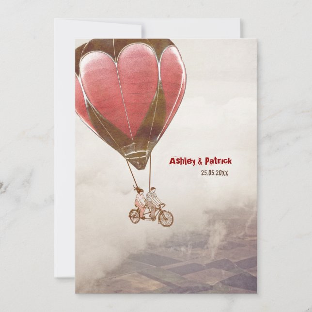 Love Dream Wedding Invite (Front)