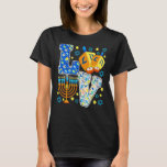 LOVE Dreidel Menorah Chanukah Cute Hanukkah Pajama T-Shirt<br><div class="desc">LOVE Dreidel Menorah Chanukah Cute Hanukkah Pyjamas</div>