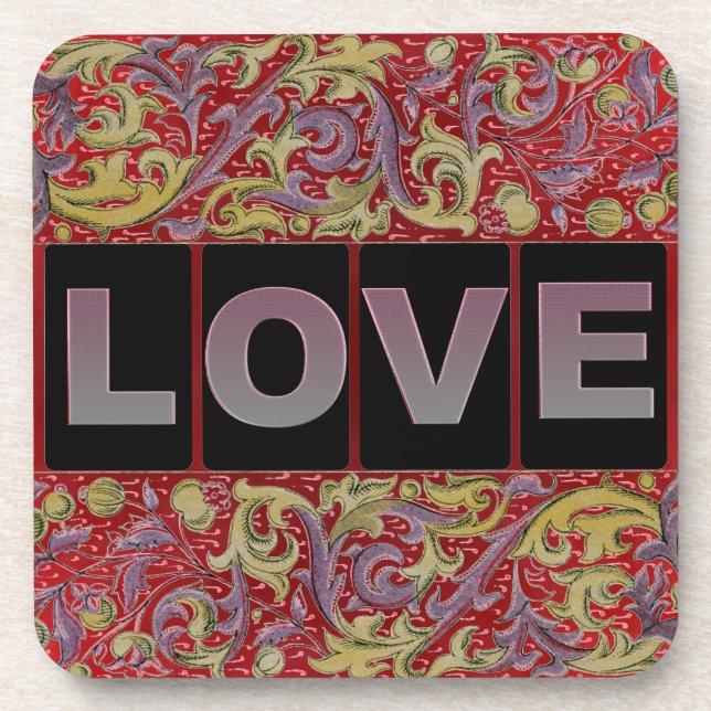 Love Drink Coaster (Front)