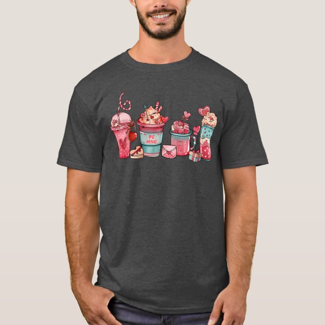 Love Drinks vintage T-Shirt (Front)