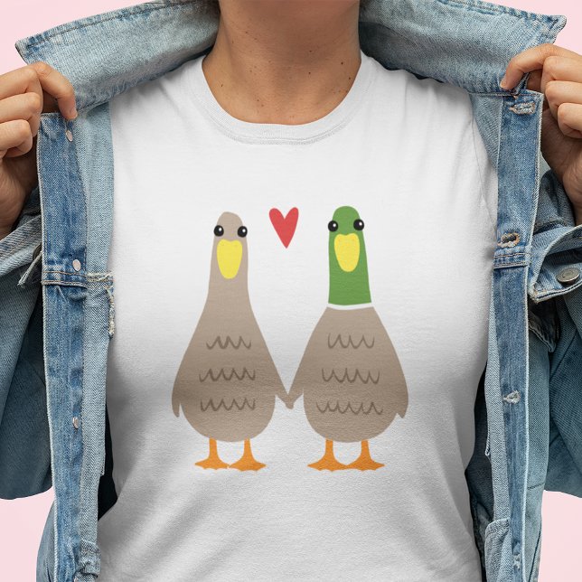 Love Ducks Cute Valentine T-Shirt (Creator Uploaded)