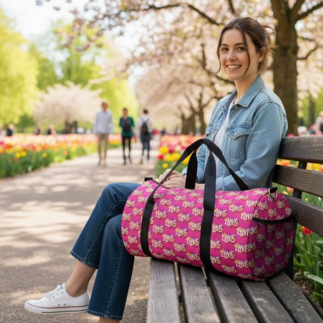 LOVE Duffle Bag (Creator Uploaded)