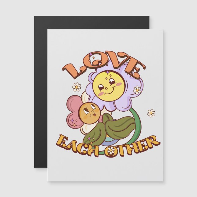 Love Each Other | Whimsical Floral Design (Front/Back)