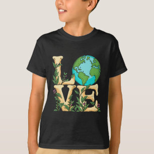 Love Earth Day Environmental Science Teachers Wome T-Shirt