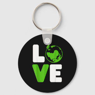 Love Earth Key Ring
