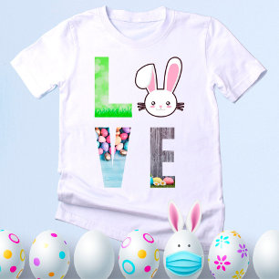 Love Easter - Easter Bunny - Easter Egg T-Shirt