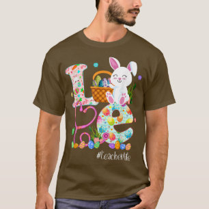 Love Easter Teacher Bunny I'm The Teacher Bunny Ea T-Shirt