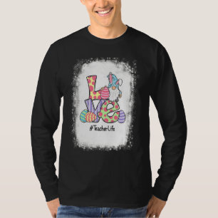 Love Easter Teacher Life Gnomes Teacher Easter 202 T-Shirt