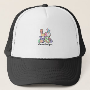 Love Easter Teacher's Aide Gnomes Teacher Easter 2 Trucker Hat