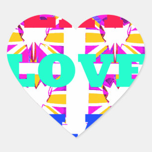 Love  Eat Play Heart Hakuna Matata colours.png Sticker