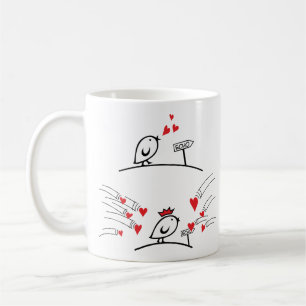 LOVE ECHO - Comic Birds Tweetlercools 1 Coffee Mug